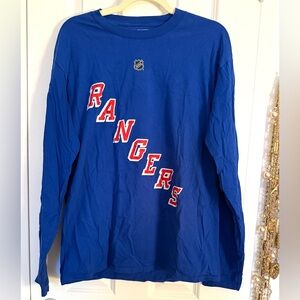 🎀 NY RANGERS HOCKEY TOP Large LGR! 🎀